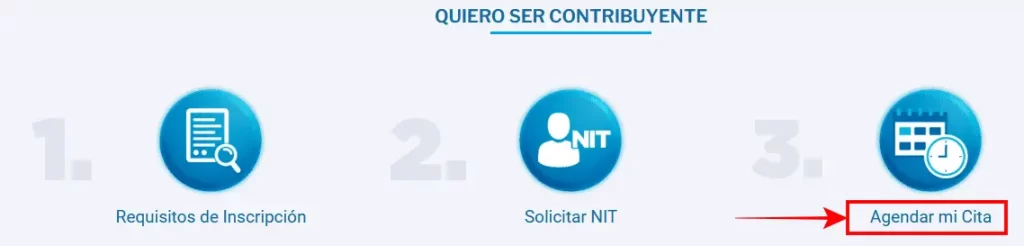 agendar cita para solicitar y confirmar NIT en la SAT