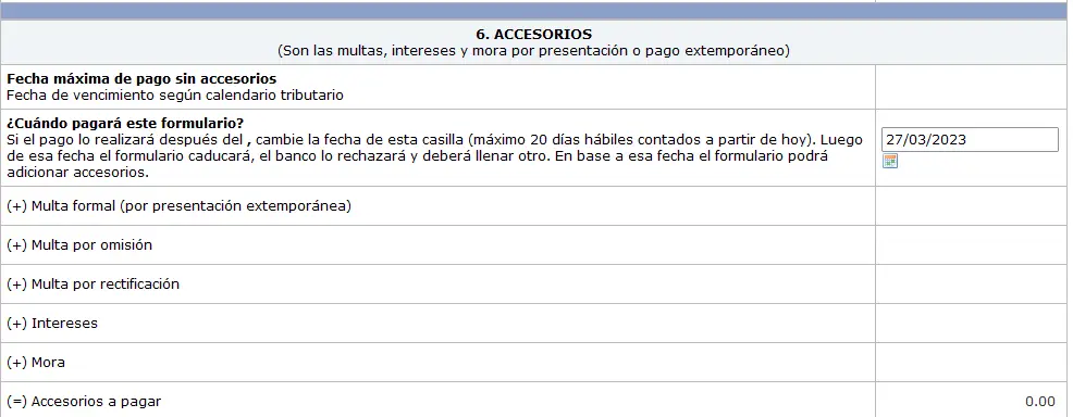 fecha pago formulario SAT 2799 IVA contrato escritura pública